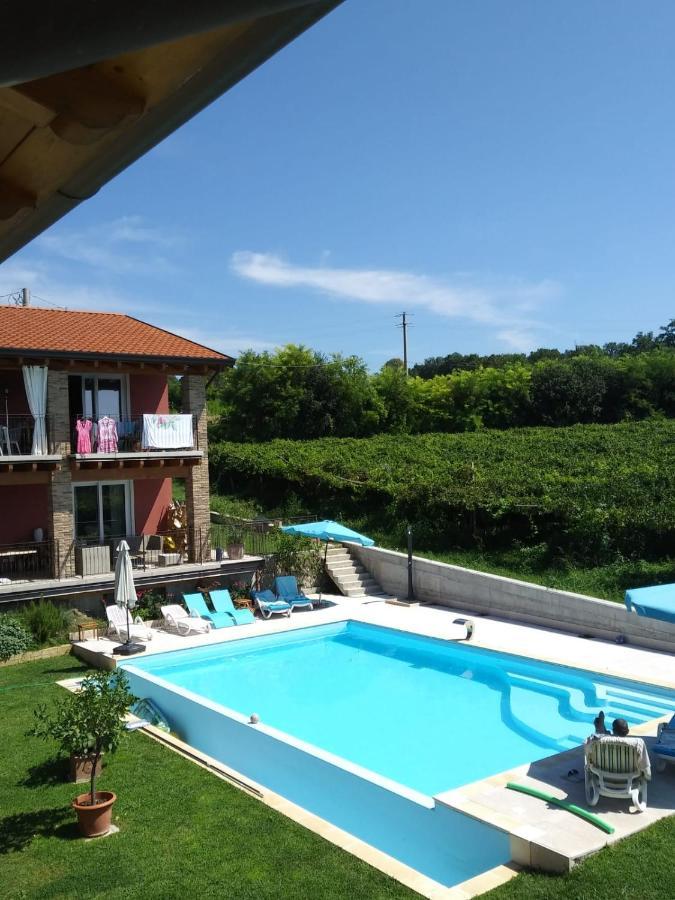 Residence Tasso Canossa - Appartamento Con Piscina Lazise Eksteriør bilde